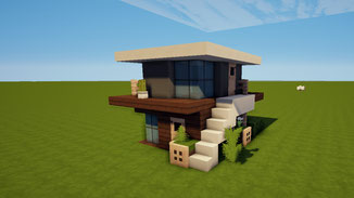 minecraft modern house download 