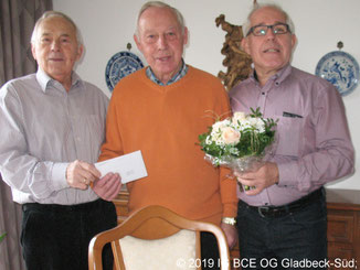 85 Geburtstag von Siegfried Kahter IGBCE OG Gladbeck-Süd