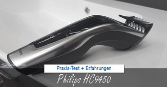 Philips Series 9000 HC9450//20 Haarschneider in schwarz motorisierte Kämme