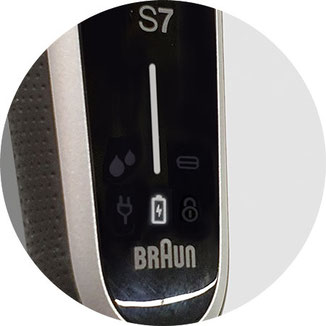 braun series 7 display