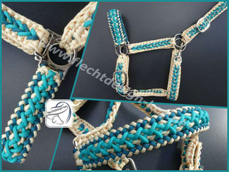 Halfter aus Paracord geflochten, verstellbar