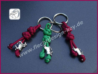 Anhänger aus Paracord geflochten