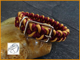 Paracord Hundehalsband, geflochtenes Hundhalsband