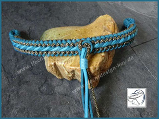 Geflochtener Stirnriemen aus Paracord "Sorting Hat
