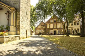 Johanni-Kirche-Platz in Billerbeck im Münsterland