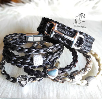 Armbänder aus Pferdehaar
