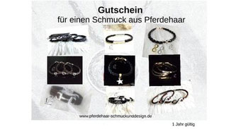 Gutschein Pferdehaardesign by Tina