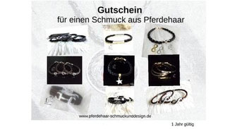 Gutschein Pferdehaardesign by Tina