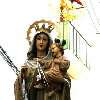 "Virgin del Carmen" in Ibiza-Stadt