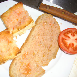 Frühstück auf Ibiza - Pan con tomate
