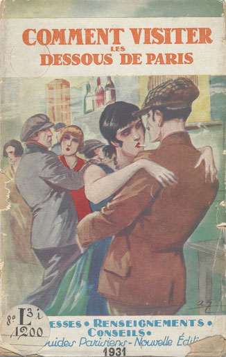 Couverture du livre "Comment visiter les dessous de Paris", 1931 (coll. BnF)