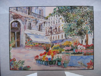 Blumenmarkt in Paris 1999