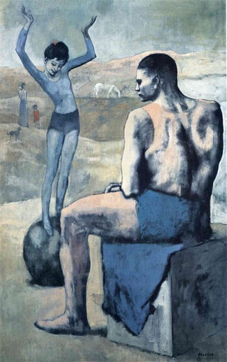 Pablo Picasso, La Acróbata de la Bola, 1905