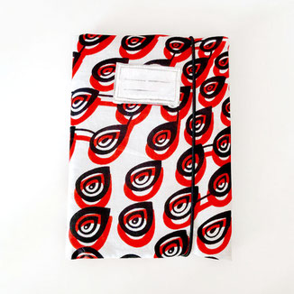  Housse carnet de santé wax rouge              25€