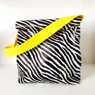 Lunch bag GM zebre noir et blanc