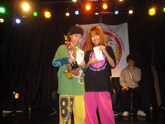 優勝:マイオ、準優勝:MIYABI