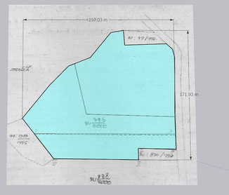 Dijual tanah di Bukit