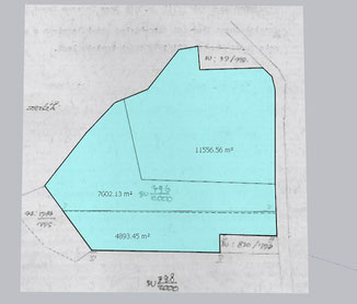 Dijual tanah di Bukit