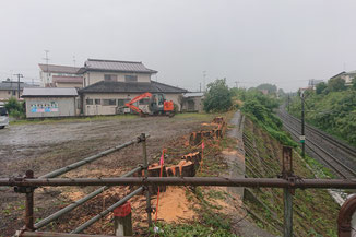 伐採完了
