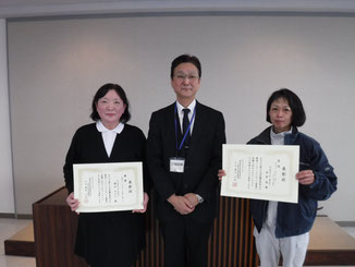 益子県中建設事務所長様との写真