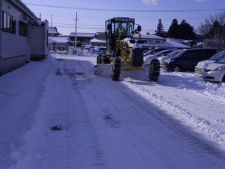 民間除雪作業２