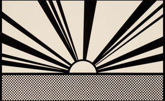Roy Lichtenstein, Landscape 4, 1967(c)2024 Estate of Roy Lichtenstein/VG Bildkunst, Foto: Alexander Voß Bonn