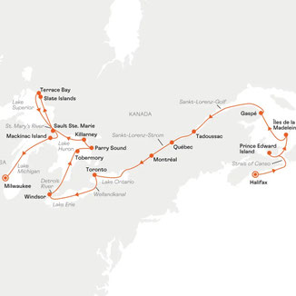 Von Halifax nach Milwaukee mit HANSEATIC inspiration INS2731