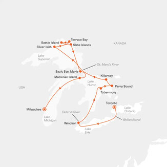 Von Toronto nach Milwaukee mit HANSEATIC inspiration INS2714