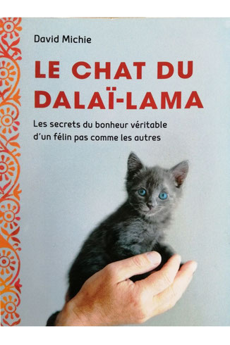 couverture du livre "Le chat du dalaï-lama" de David Michie aux éditions Leduc.s