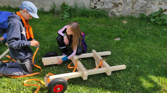 Schulklasse baut Seifenkiste – praxisnahe erlebnispädagogische Aktivität für Gruppen, Jugendteams und Ferienlager
