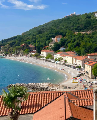 Mošćenička Draga - kleiner, ruhiger Badeort an der Kvarner Bucht