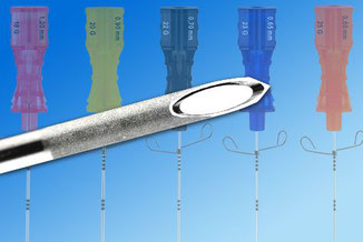 Nadeln mit Spinalschliff FNB-1002 für Feinnadelbiopsie