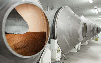 Hightech chocolade hagelslag fabriek Delicia in Tilburg door Jordy Leenders uit Eindhoven.