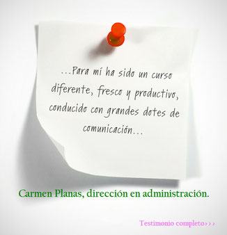 Testimonio cliente cursos