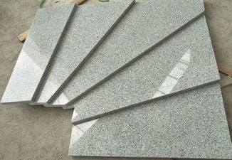 Granitstufen gewendelt