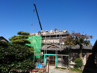 屋根葺き替え工事