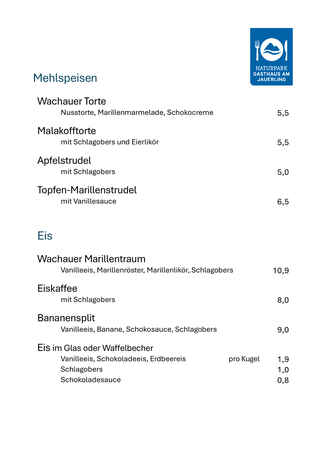 MEHLSPEISEN EIS