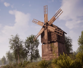 Medieval Dynasty Tipps Wiki Gebäude Windmühle Mühle Kornmühle Mahlen Mehl Mehlherstellung Korn Getreide Getreideverarbeitung Landwirtschaft