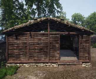 Medieval Dynasty Tipps Wiki Gebäude Schweinestall Kuhstall Kühe Stier Kalb Dung Milch