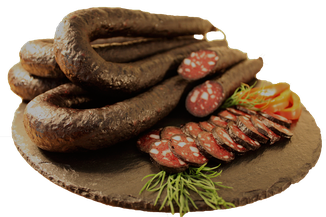 Weinbuchs Original Öpfinger Schwarzwurst, Schwarzwurst, Wurstglas, Wurstkonserve, Schwarzwurstritter, Orginal Öpfinger Schwarzwurst, Metzgerei Weinbuch, Öpfingen, Franz Weinbuch