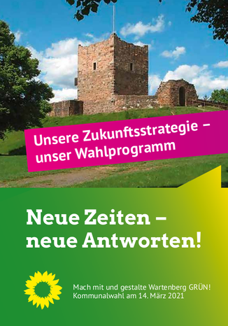 Flyer · Grüne Wartenberg 
