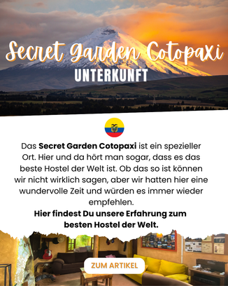 Ecuador Rundreise Reiseroute 3 Wochen