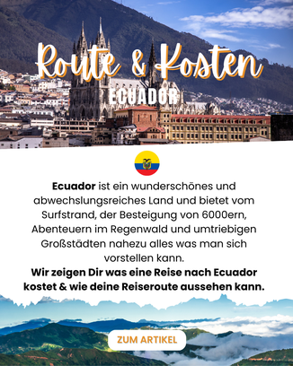 Reiseblog Ecuador