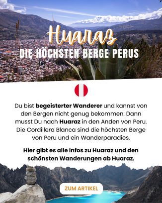 Huaraz in Peru