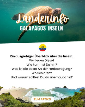 Galapagos Inseln Reiseblog
