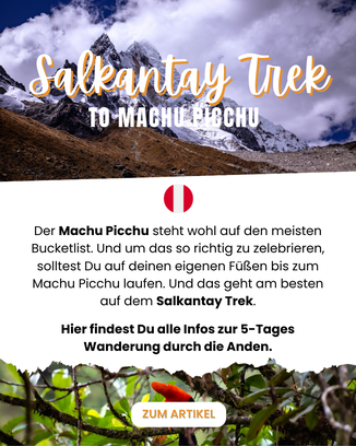 Salkantay Trek Peru