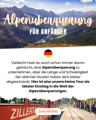Alpenüberquerung