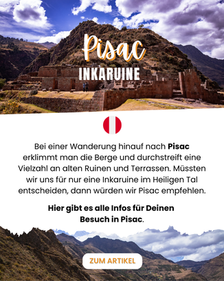 Peru Rundreise Reiseroute 4 Wochen