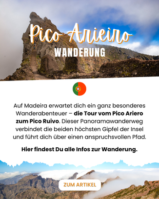 Wanderung Pico Arieiro Pico Ruivo