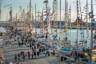 Blick auf die Hafenmeile von Esbjerg. Foto: Torben Meyer/PR